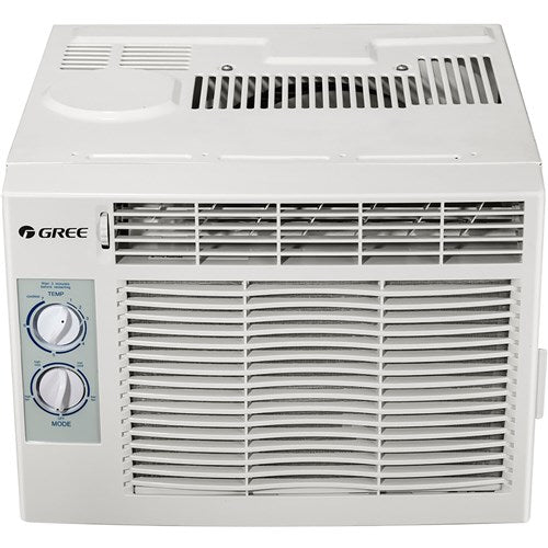 Gree - 5,000 BTU Window Air Conditioner with Mechanical Controls | GWA05BTM Gree - 5,000 BTU Window Air Conditioner with Mechanical Controls | GWA05BTM