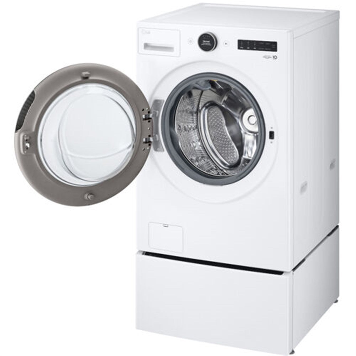 LG - 4.5 CF Ultra Large Capacity Front Load Washer with AIDD, Steam, Wi-FiWash Machines - WM5500HWA LG - 4.5 CF Ultra Large Capacity Front Load Washer with AIDD, Steam, Wi-FiWash Machines - WM5500HWA