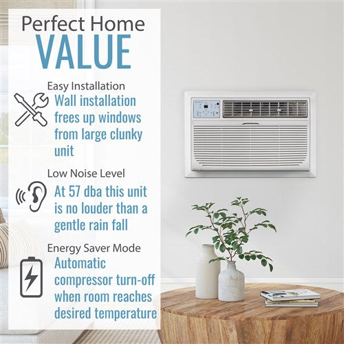 Keystone - 8, 000 BTU Through the Wall Heat/Cool, R32 | KSTAT08-1HD Keystone - 8, 000 BTU Through the Wall Heat/Cool, R32 | KSTAT08-1HD