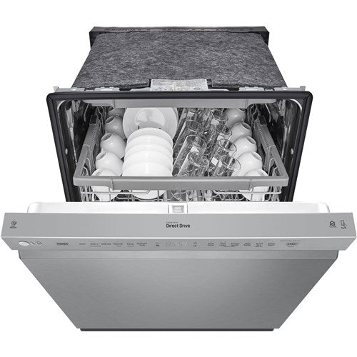LG - 24" Front Control Dishwasher, 48 dBA, QuadWash, EasyRack Plus, 3rd Rack - LDFN4542S LG - 24" Front Control Dishwasher, 48 dBA, QuadWash, EasyRack Plus, 3rd Rack - LDFN4542S