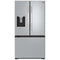 Midea - 29 CF 3-Door French Door, Dual Ice Maker, Water and Ice Dispenser, ESTAR - MRF29D6AST