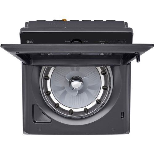 LG - 5.5 CF Top Load Washer, TurboWash 3D, Wi-Fi, Easy Unload, Agitator - WT8405CB LG - 5.5 CF Top Load Washer, TurboWash 3D, Wi-Fi, Easy Unload, Agitator - WT8405CB