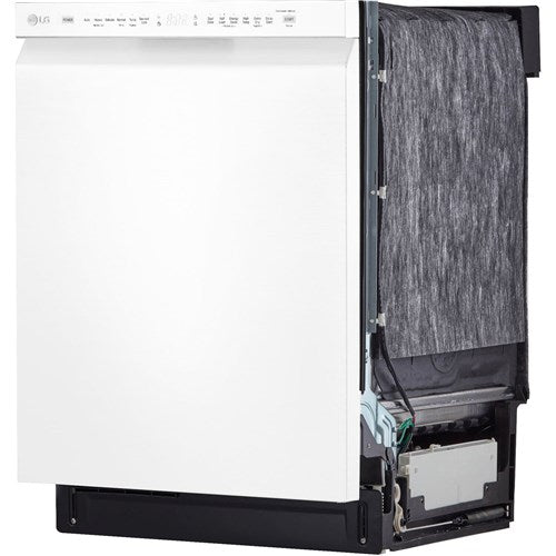 LG - 24" Front Control Dishwasher, 48 dBA, QuadWash, EasyRack Plus, 3rd Rack - LDFN4542W LG - 24" Front Control Dishwasher, 48 dBA, QuadWash, EasyRack Plus, 3rd Rack - LDFN4542W