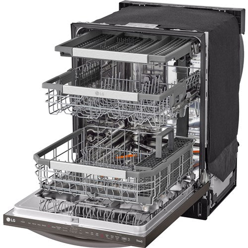 LG - 24" Top Control Dishwasher, 42dB, Smart WiFi, QuadWash Pro, Dynamic Dry - LDTH7972D LG - 24" Top Control Dishwasher, 42dB, Smart WiFi, QuadWash Pro, Dynamic Dry - LDTH7972D