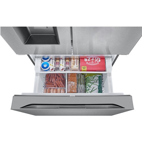 LG - 26 CF Counter Depth 3 Door French Door, Ice and Water w/ 4 Types of IceRefrigerators - LRYXC2606S
