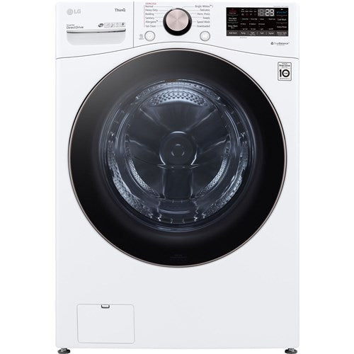 LG - 4.5 CF Front Load Washer (WM4000HWA) & 7.4 CF Gas Dryer (DLGX4001W) - WM4000HWA-G-KIT LG - 4.5 CF Front Load Washer (WM4000HWA) & 7.4 CF Gas Dryer (DLGX4001W) - WM4000HWA-G-KIT