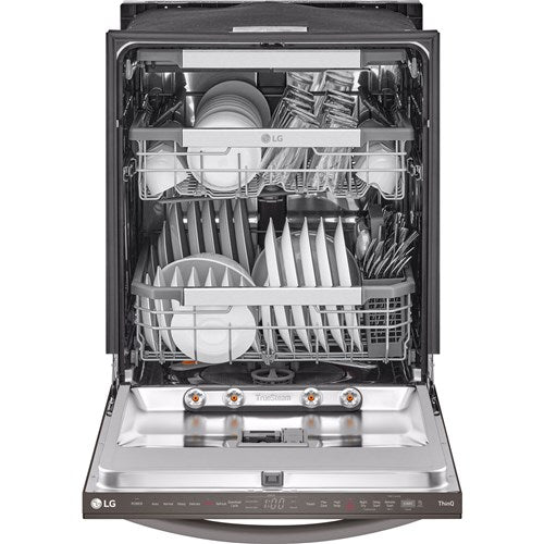 LG - 24" Top Control Dishwasher, 42dB, Smart WiFi, QuadWash Pro, Dynamic Dry - LDTH7972D LG - 24" Top Control Dishwasher, 42dB, Smart WiFi, QuadWash Pro, Dynamic Dry - LDTH7972D