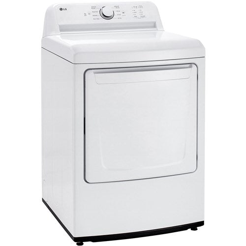 LG - 7.3 CF Ultra Large High Efficiency Electric Dryer - DLE6100W