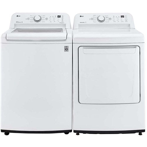LG - 4.3 CF Ultra Large Capacity Top Load Washer with Agitator - WT7005CW LG - 4.3 CF Ultra Large Capacity Top Load Washer with Agitator - WT7005CW