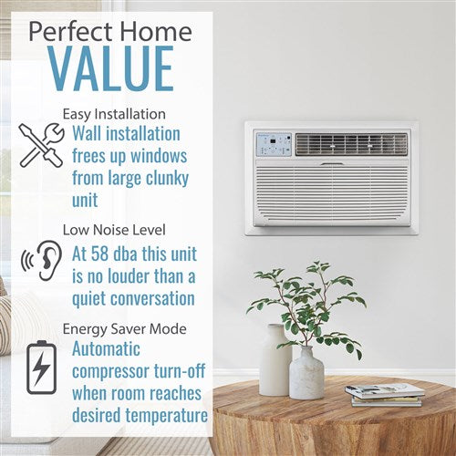 Keystone - 10, 000 BTU Through the Wall Heat/Cool, R32 | KSTAT10-2HD Keystone - 10, 000 BTU Through the Wall Heat/Cool, R32 | KSTAT10-2HD