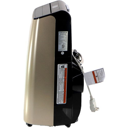 Amana - 10, 000 BTU Portable AC - Black/Gold | AMAP101AD-2 Amana - 10, 000 BTU Portable AC - Black/Gold | AMAP101AD-2