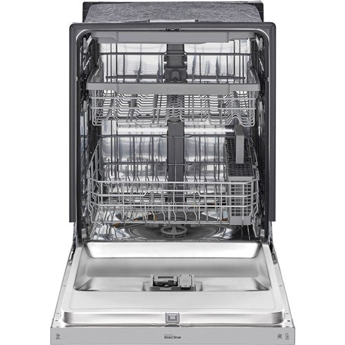 LG - 24" Front Control Dishwasher, 48 dBA, QuadWash, EasyRack Plus, 3rd Rack - LDFN4542S LG - 24" Front Control Dishwasher, 48 dBA, QuadWash, EasyRack Plus, 3rd Rack - LDFN4542S