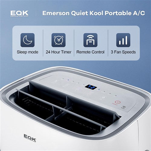 Emerson Quiet - 8000 BTU Portable Air Conditioner with Wifi Controls | EAPC8RSC1 Emerson Quiet - 8000 BTU Portable Air Conditioner with Wifi Controls | EAPC8RSC1