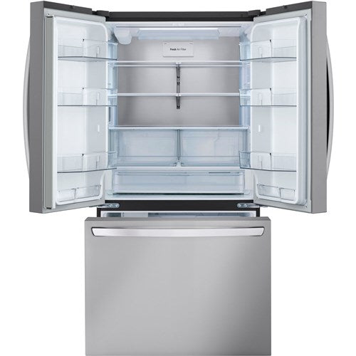 LG - 27 CF Counter-Depth 3 Door French Door with Internal Water DispenserRefrigerators - LRFLC2706S LG - 27 CF Counter-Depth 3 Door French Door with Internal Water DispenserRefrigerators - LRFLC2706S