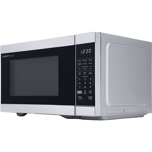 Sharp - 1.1 CF Smart Countertop Microwave Oven, Orville Redenbacher's Certified - Stainless Sharp - 1.1 CF Smart Countertop Microwave Oven, Orville Redenbacher's Certified - Stainless