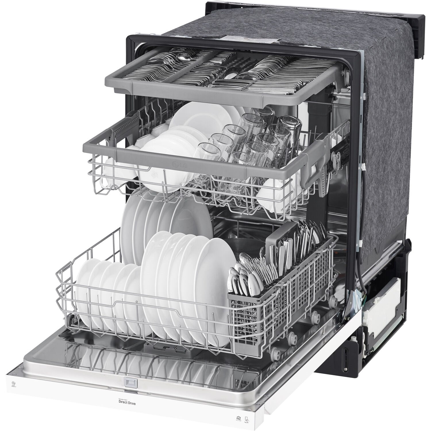 LG - Semi Integrated Built In Dishwashers - LDFN4542W LG - Semi Integrated Built In Dishwashers - LDFN4542W