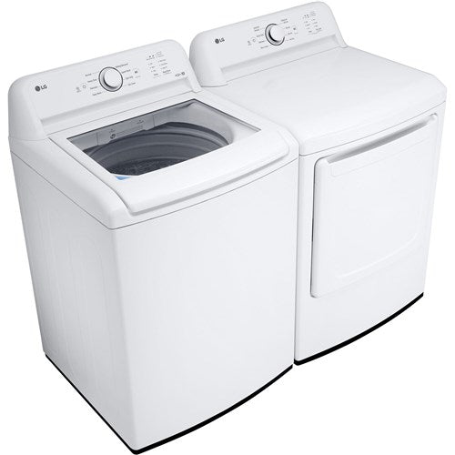 LG - 4.1 CF Top Load Washer (WT6105CW) & 7.3 CF Electric Dryer (DLE6100W) - WT6105CW-E-KIT LG - 4.1 CF Top Load Washer (WT6105CW) & 7.3 CF Electric Dryer (DLE6100W) - WT6105CW-E-KIT
