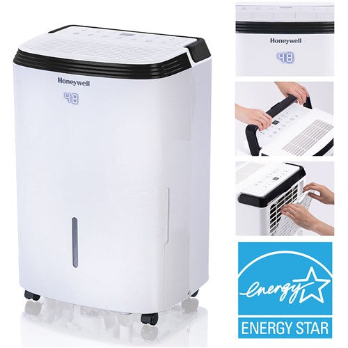 Honeywell - 50 Pint Dehumidifier (70 Pint 2012 DOE Standard), E-Star - TP70WK Honeywell - 50 Pint Dehumidifier (70 Pint 2012 DOE Standard), E-Star - TP70WK