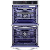 LG - 9.4 CF / 30" Smart Double Wall Oven with True Convection, InstaView - Electric Wall Ovens - WDEP9427F LG - 9.4 CF / 30" Smart Double Wall Oven with True Convection, InstaView - Electric Wall Ovens - WDEP9427F