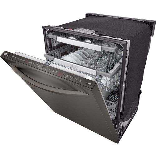LG - 24" Top Control Dishwasher, 42dB, Smart WiFi, QuadWash Pro, Dynamic Dry - LDTH7972D LG - 24" Top Control Dishwasher, 42dB, Smart WiFi, QuadWash Pro, Dynamic Dry - LDTH7972D