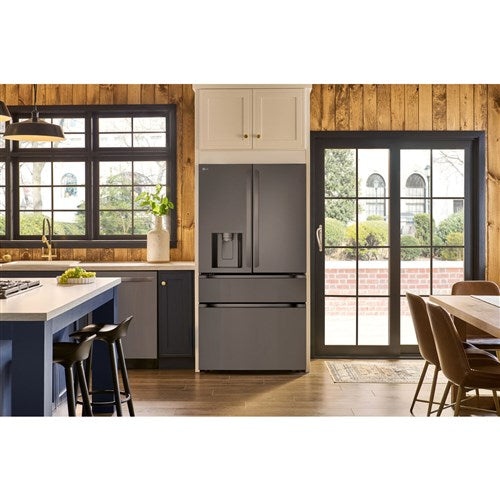 LG - 29 CF 4-Door French Door Refrigerator, Full Convert Drawer, Dual Handle - LF29H8330D LG - 29 CF 4-Door French Door Refrigerator, Full Convert Drawer, Dual Handle - LF29H8330D
