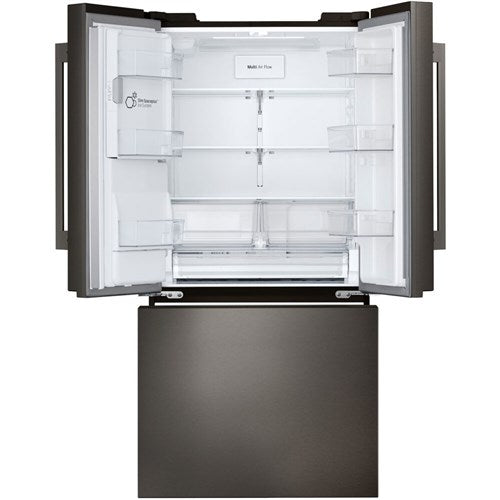 LG - 25 CF Standard Depth Max French Door with Dual Handle, 33 Wide, Dual Ice - LF25H6330D LG - 25 CF Standard Depth Max French Door with Dual Handle, 33 Wide, Dual Ice - LF25H6330D