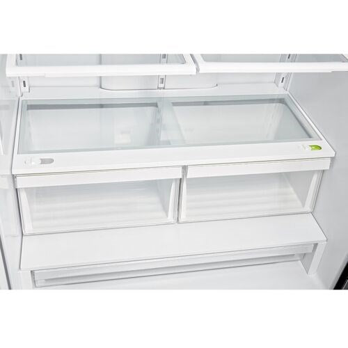 Midea - 23 CF Stainless Counter-Depth 4-Door French Door - MRQ23B4AST Midea - 23 CF Stainless Counter-Depth 4-Door French Door - MRQ23B4AST