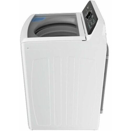 Midea - 4.5 CF Top Load Washer, Impeller, Stainless Tub - MLTW45M4BWW Midea - 4.5 CF Top Load Washer, Impeller, Stainless Tub - MLTW45M4BWW