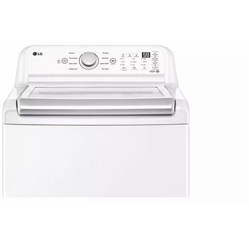 LG - 4.8 Top Load Washer (WT7155CW) & 7.3 CF Gas Dryer (DLG7151W) - WT7155CW-G-KIT LG - 4.8 Top Load Washer (WT7155CW) & 7.3 CF Gas Dryer (DLG7151W) - WT7155CW-G-KIT
