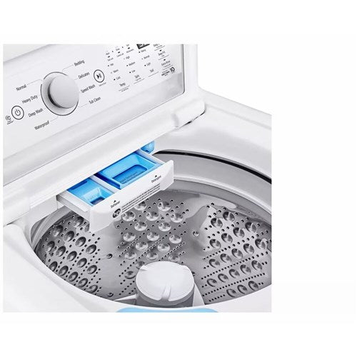 LG - 4.8 Top Load Washer (WT7155CW) & 7.3 CF Gas Dryer (DLG7151W) - WT7155CW-G-KIT LG - 4.8 Top Load Washer (WT7155CW) & 7.3 CF Gas Dryer (DLG7151W) - WT7155CW-G-KIT
