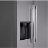 LG - 27 CF Side-by-Side, Slim In Door Ice and Water Dispenser, Bar Handle - LS27T3230S LG - 27 CF Side-by-Side, Slim In Door Ice and Water Dispenser, Bar Handle - LS27T3230S