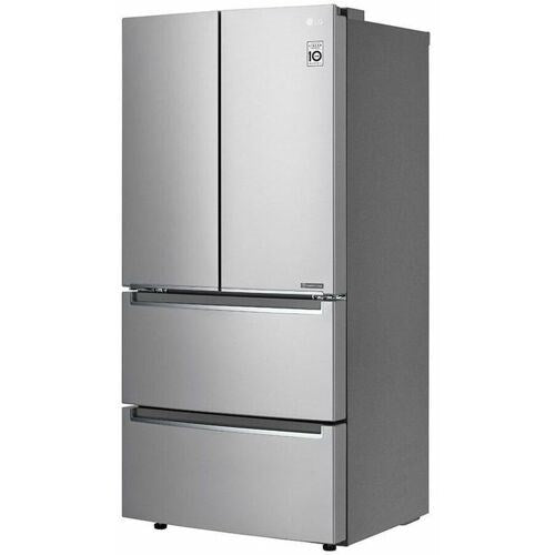 LG - 19 CF 4-Door Counter Depth French Door Refrigerator, 33"Four-Door - LRMNC1803S