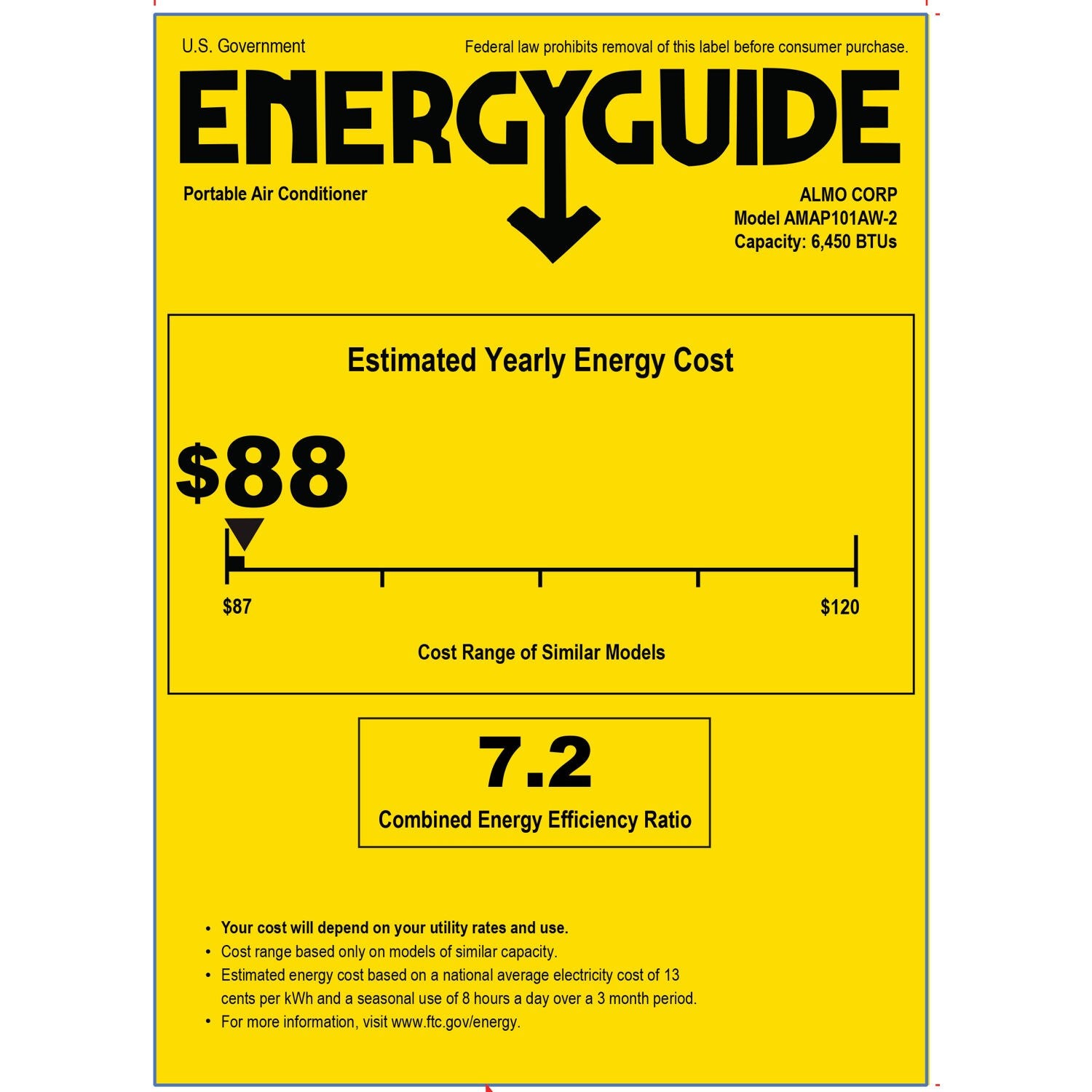 Amana - 10,000 BTU Portable AC - Portable - AMAP101AW-2 Amana - 10,000 BTU Portable AC - Portable - AMAP101AW-2