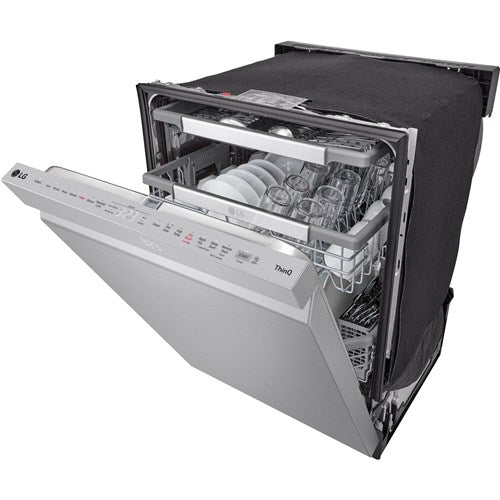 LG - 24" Top Control Dishwasher, 42dB, Smart WiFi, QuadWash Pro, Dynamic Dry - LDPH7972S LG - 24" Top Control Dishwasher, 42dB, Smart WiFi, QuadWash Pro, Dynamic Dry - LDPH7972S