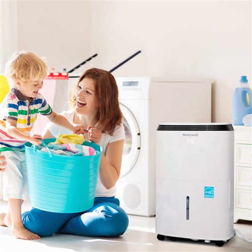 Honeywell - 50 Pint Dehumidifier with pump, E-Star - TP70PWKNR Honeywell - 50 Pint Dehumidifier with pump, E-Star - TP70PWKNR