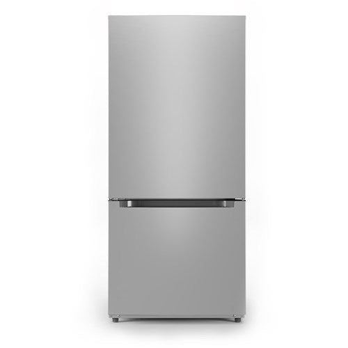 Midea - 18.7 CF - Stainless Bottom Mount, 30" Wide - MRB19B7AST Midea - 18.7 CF - Stainless Bottom Mount, 30" Wide - MRB19B7AST