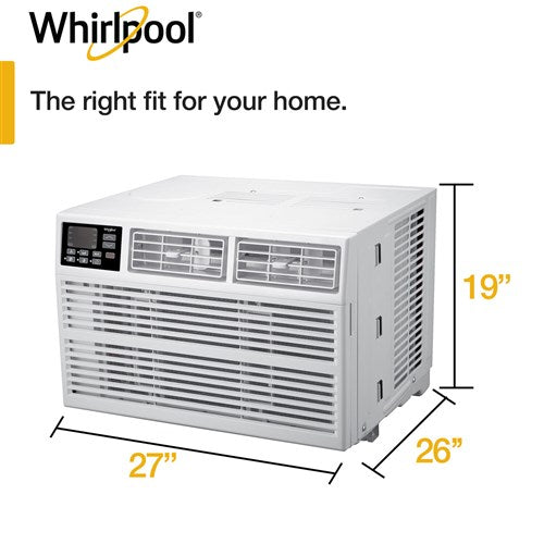 Whirlpool 24, 000 BTU Window AC with Electronic Controls - White | WHAW242CW Whirlpool 24, 000 BTU Window AC with Electronic Controls - White | WHAW242CW