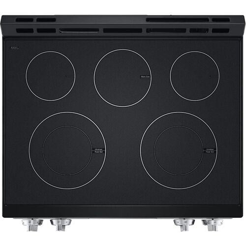 LG - 6.3 CF Electric Single Oven Slide-In Range, Self Clean, ThinQ,Printproof - LSEL6331F LG - 6.3 CF Electric Single Oven Slide-In Range, Self Clean, ThinQ,Printproof - LSEL6331F