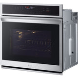 LG - 4.7 CF / 30" Smart Single Wall Oven with Fan Convection, Air FryElectric Wall Ovens - WSEP4723F LG - 4.7 CF / 30" Smart Single Wall Oven with Fan Convection, Air FryElectric Wall Ovens - WSEP4723F