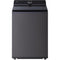 LG - 5.5 CF Top Load Washer,LCD Digital Dial Control,TurboWash3D,Easy Unload - WT8600CB
