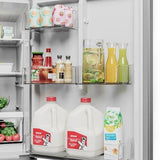 Midea - 18.7 CF - Stainless Bottom Mount, 30" Wide - MRB19B7AST Midea - 18.7 CF - Stainless Bottom Mount, 30" Wide - MRB19B7AST