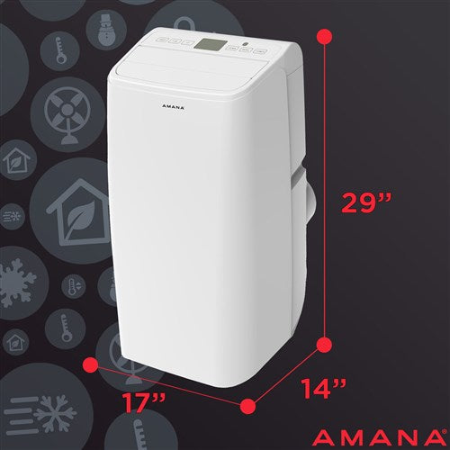 Amana - 13,000 BTU Portable AC | AMAP141AW Amana - 13,000 BTU Portable AC | AMAP141AW