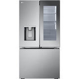 LG - 26 CF Counter Depth 3 Door French Door, Mirror InstaView DIDRefrigerators - LRYKC2606S LG - 26 CF Counter Depth 3 Door French Door, Mirror InstaView DIDRefrigerators - LRYKC2606S
