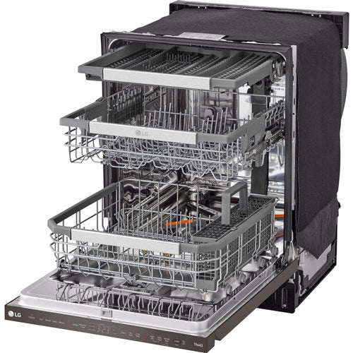 LG - 24" Top Control Dishwasher, 42dB, Smart WiFi, QuadWash Pro, Dynamic Dry - LDPH7972D LG - 24" Top Control Dishwasher, 42dB, Smart WiFi, QuadWash Pro, Dynamic Dry - LDPH7972D