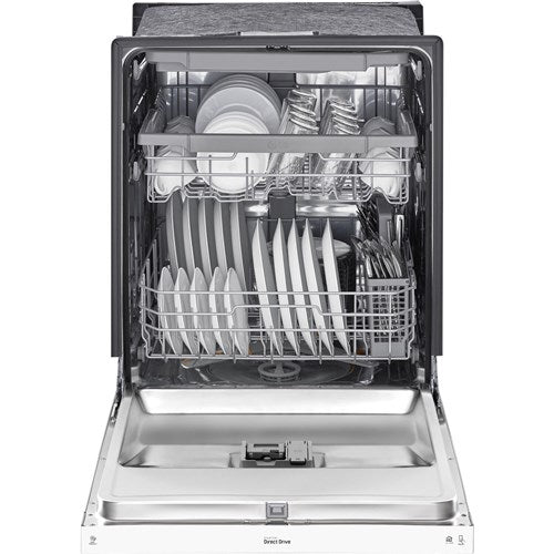 LG - 24" Front Control Dishwasher, 48 dBA, QuadWash, EasyRack Plus, 3rd Rack - LDFN4542W LG - 24" Front Control Dishwasher, 48 dBA, QuadWash, EasyRack Plus, 3rd Rack - LDFN4542W