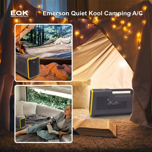 Emerson Quiet - 1300 BTU Portable Camping Air Conditioner | EAP02 Emerson Quiet - 1300 BTU Portable Camping Air Conditioner | EAP02