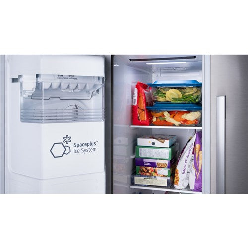 LG - 27 CF Side-by-Side, Slim In Door Ice and Water Dispenser, Bar Handle - LS27T3230S LG - 27 CF Side-by-Side, Slim In Door Ice and Water Dispenser, Bar Handle - LS27T3230S