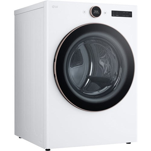 LG - 7.4 CF Ultra Large Capacity Gas Dryer w/ Sensor Dry, TurboSteam, Wi-Fi - DLGX6501W