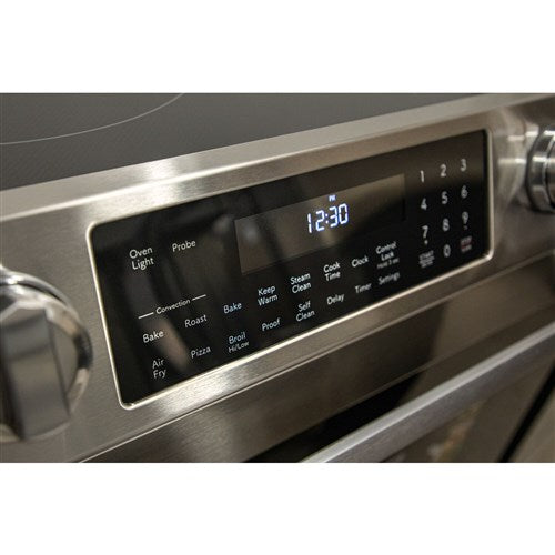 Sharp - 6.3 CF / 30" Electric Slide-In Range, Convection, AirFry - SSR3065JS Sharp - 6.3 CF / 30" Electric Slide-In Range, Convection, AirFry - SSR3065JS