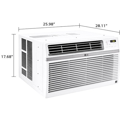 LG - 24,500 BTU Window Air Conditioner w/Wifi Controls | LW2521ERSM LG - 24,500 BTU Window Air Conditioner w/Wifi Controls | LW2521ERSM